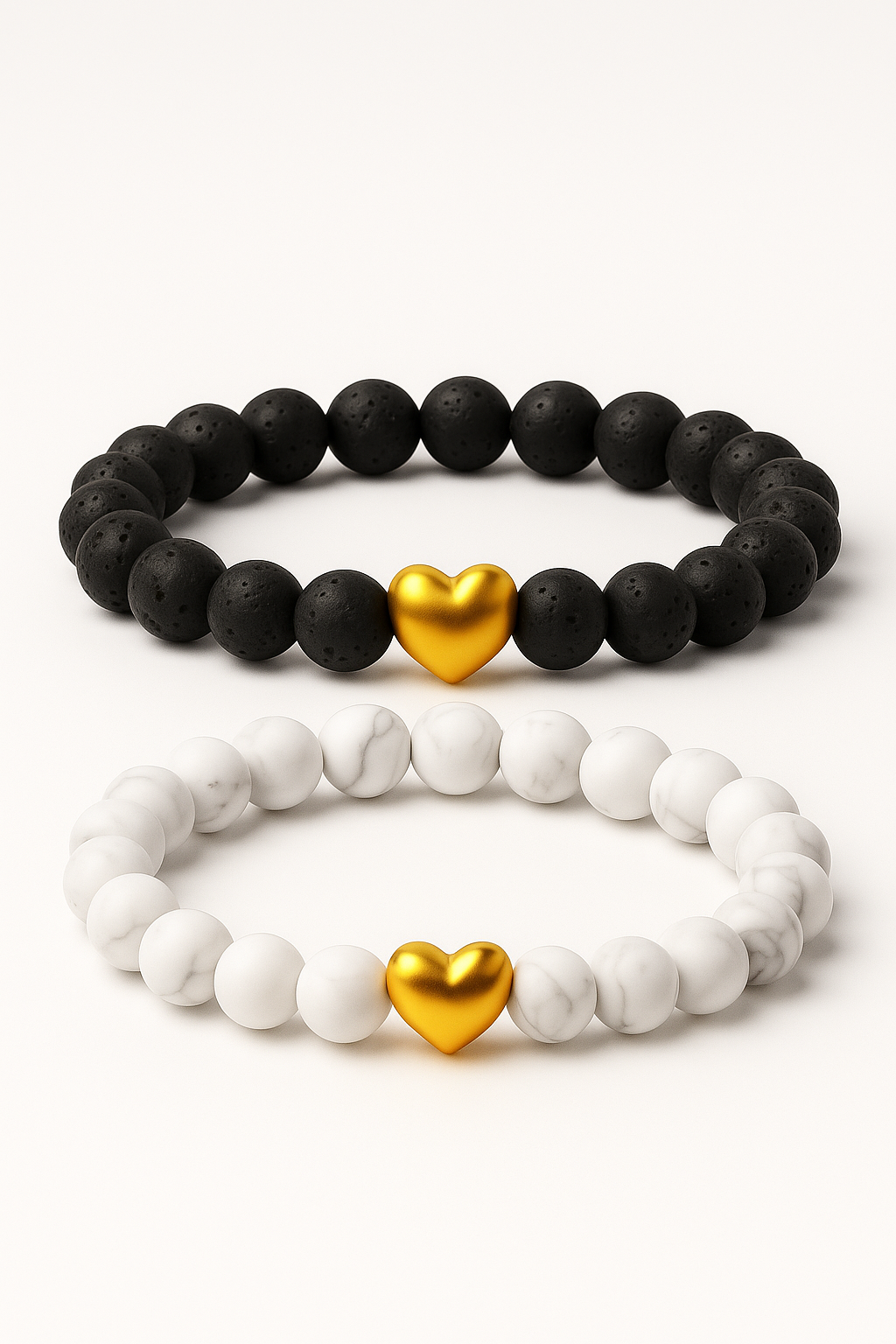 Matching-Armbänder – mit Herz aus Gold oder Silber